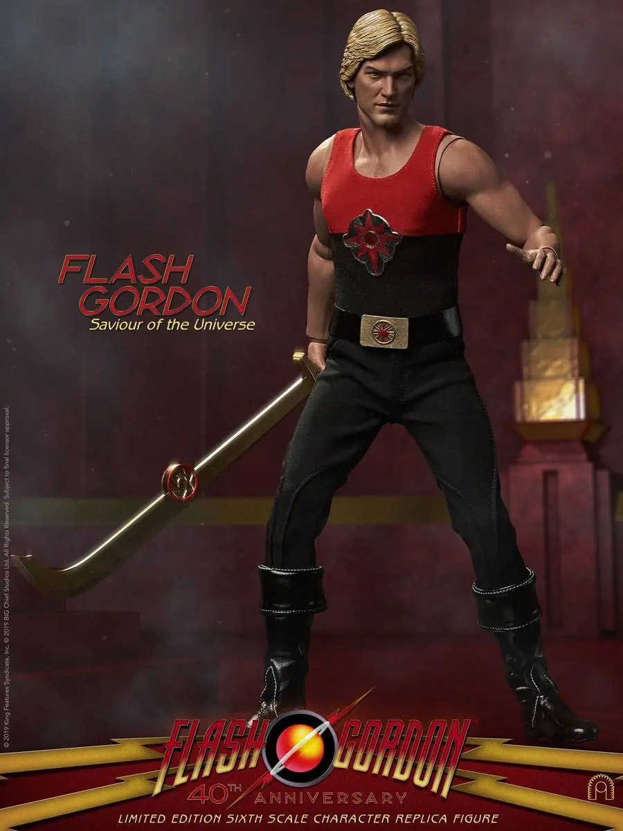 Flash Gordon 1/6 Flash Gordon Limitált kiadású akciófigura 31 cm termékfotó
