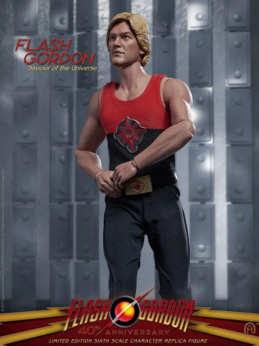 Flash Gordon 1/6 Flash Gordon Limitált kiadású akciófigura 31 cm termékfotó