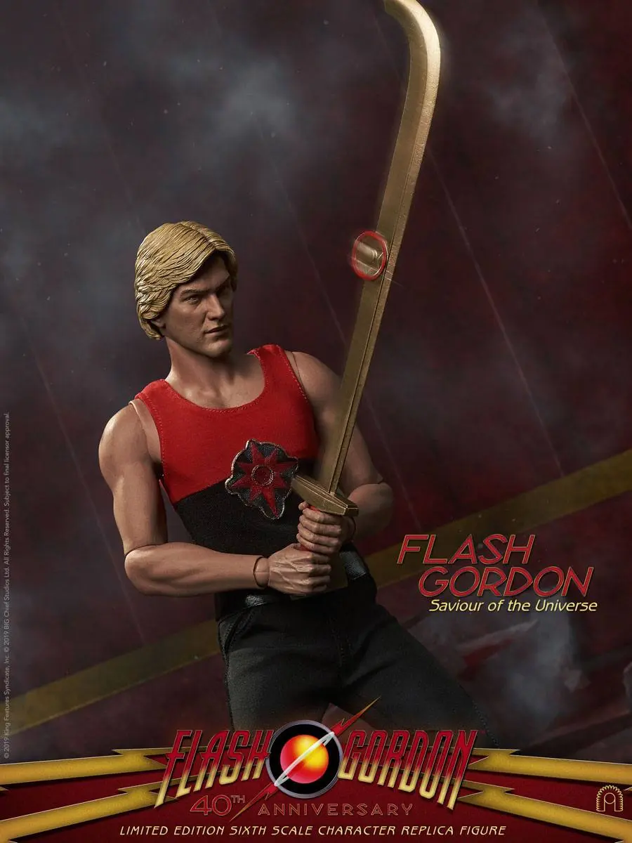 Flash Gordon 1/6 Flash Gordon Limitált kiadású akciófigura 31 cm termékfotó