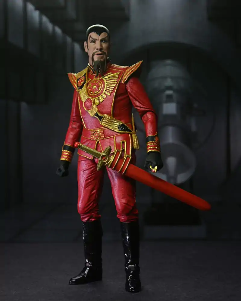 Flash Gordon (1980) Action Figure Ultimate Ming (Red Military Outfit) 18 cm termékfotó