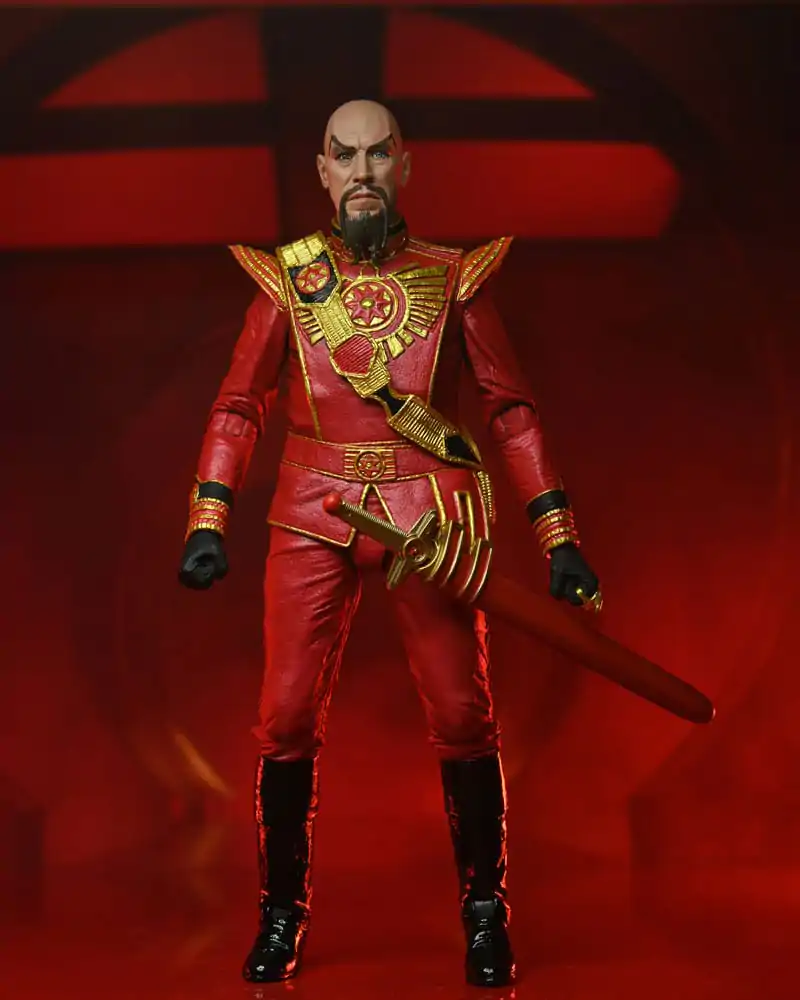 Flash Gordon (1980) Action Figure Ultimate Ming (Red Military Outfit) 18 cm termékfotó