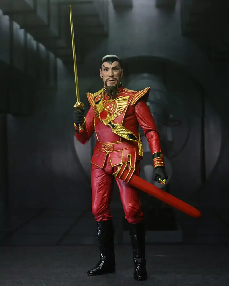 Flash Gordon (1980) Action Figure Ultimate Ming (Red Military Outfit) 18 cm termékfotó