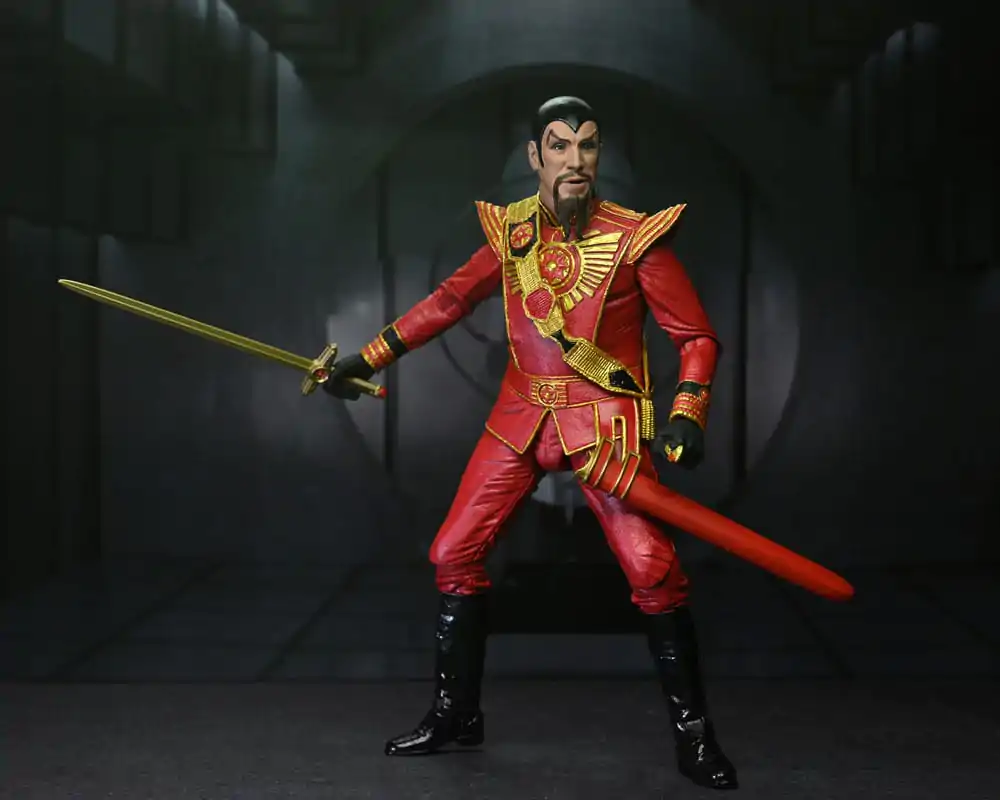 Flash Gordon (1980) Action Figure Ultimate Ming (Red Military Outfit) 18 cm termékfotó