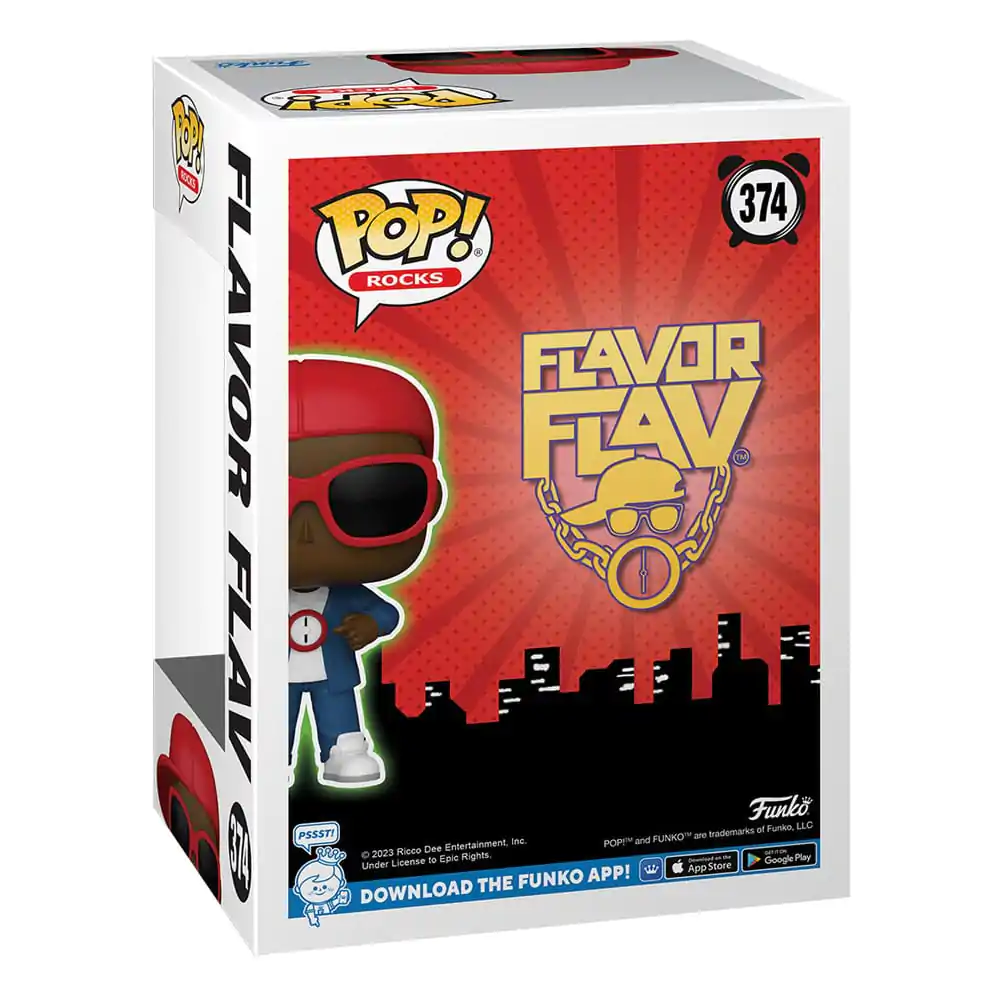 Flavor Flav Funko POP! Rocks Vinyl figura Flavor of Love 9 cm termékfotó