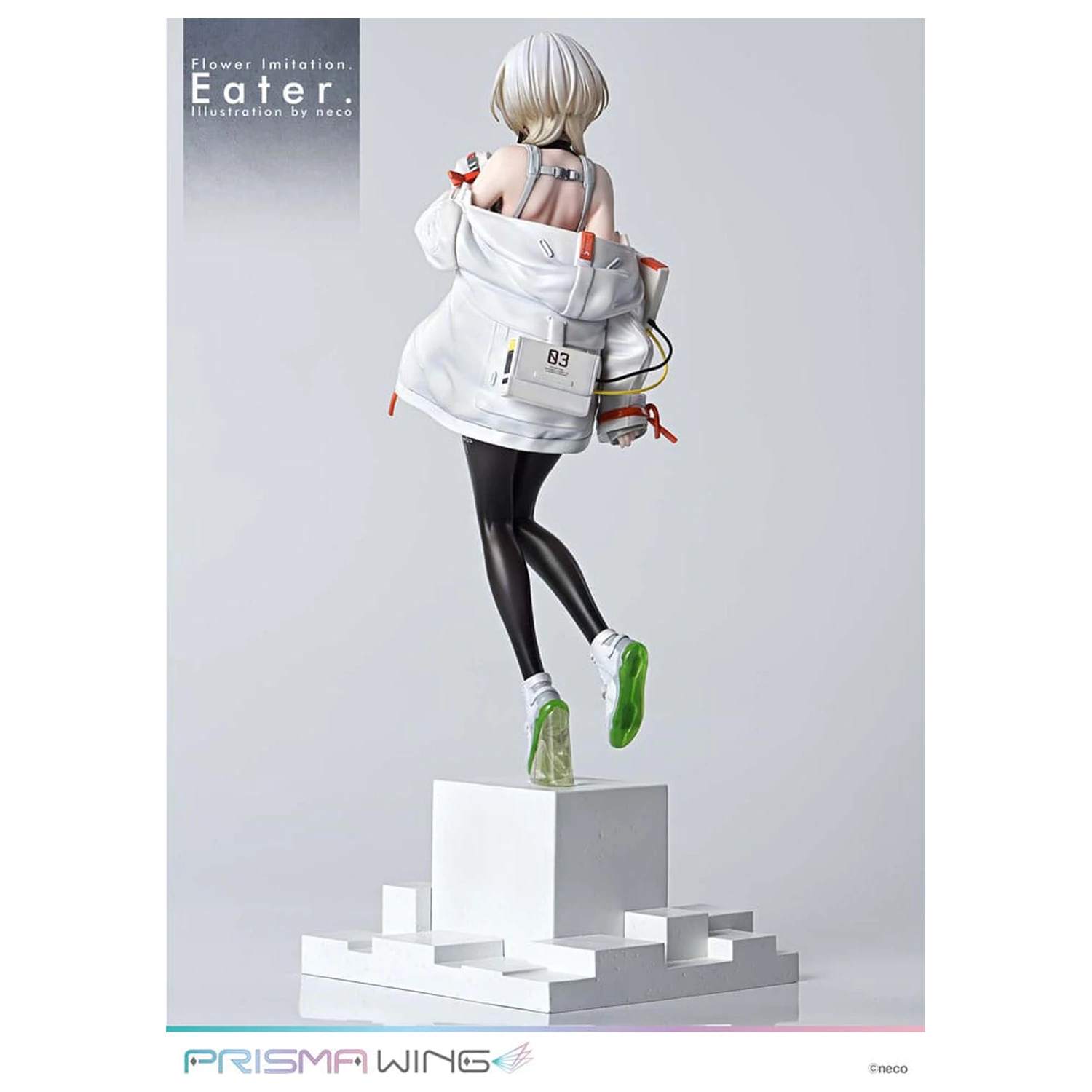 Flower Imitation Prisma Wing PVC szobor figura 1/7 Eater Illustration by neco 32 cm termékfotó