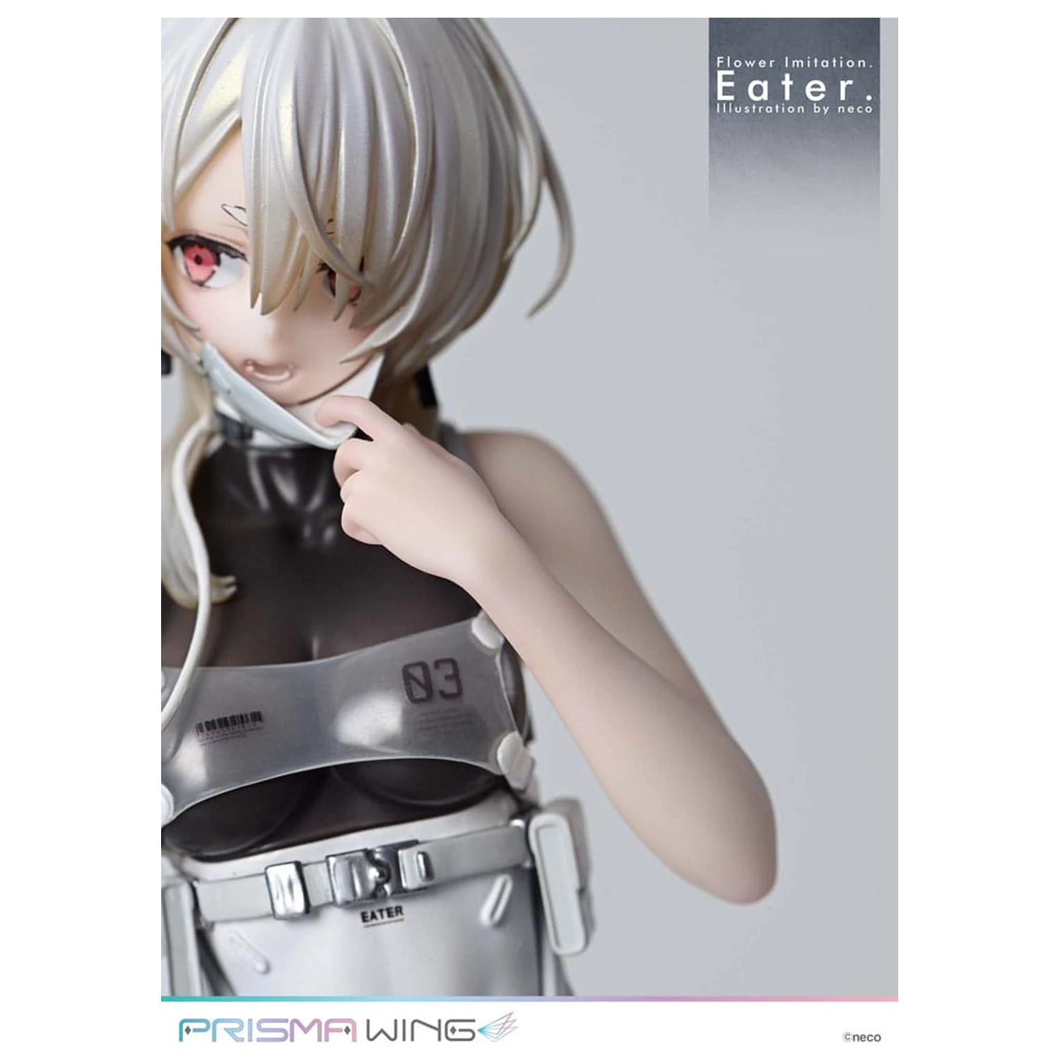 Flower Imitation Prisma Wing PVC szobor figura 1/7 Eater Illustration by neco 32 cm termékfotó