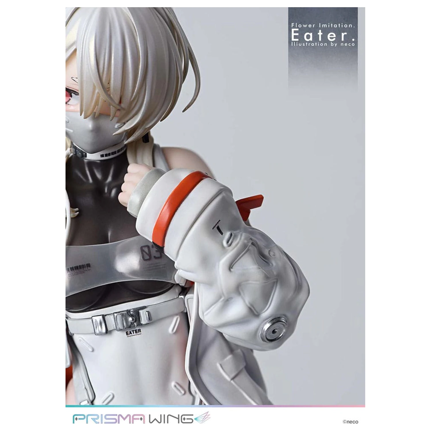 Flower Imitation Prisma Wing PVC szobor figura 1/7 Eater Illustration by neco 32 cm termékfotó