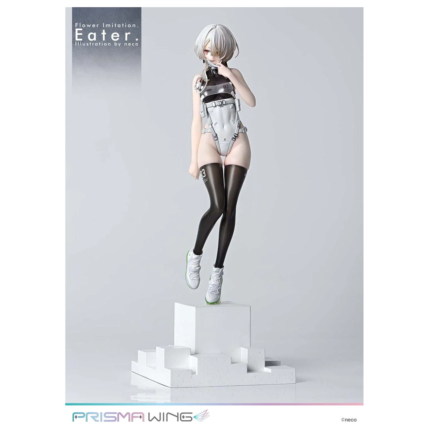 Flower Imitation Prisma Wing PVC szobor figura 1/7 Eater Illustration by neco 32 cm termékfotó