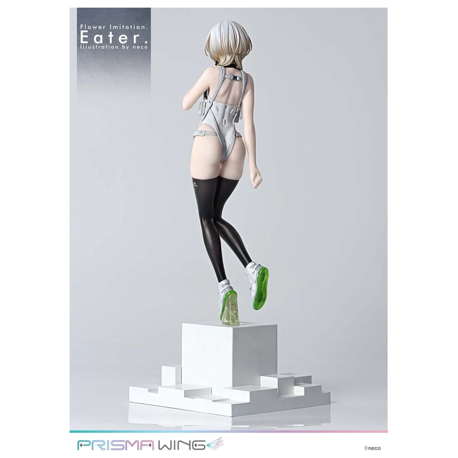 Flower Imitation Prisma Wing PVC szobor figura 1/7 Eater Illustration by neco 32 cm termékfotó