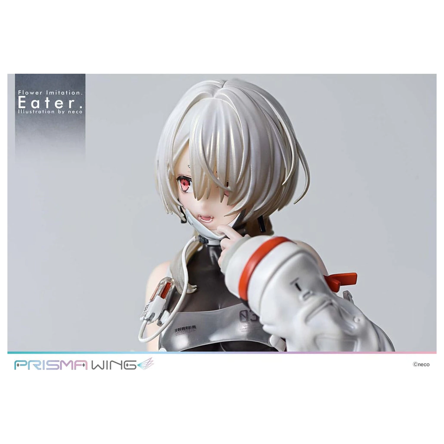 Flower Imitation Prisma Wing PVC szobor figura 1/7 Eater Illustration by neco 32 cm termékfotó