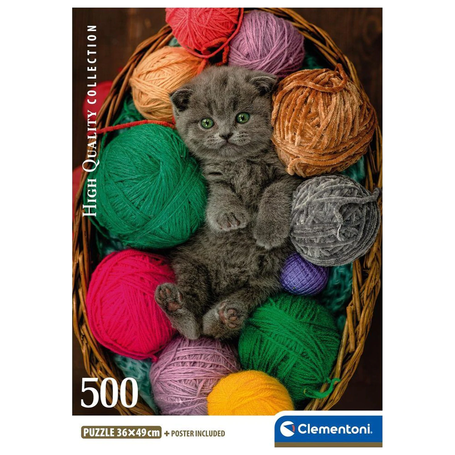 Fluffy Kitten puzzle 500db-os termékfotó