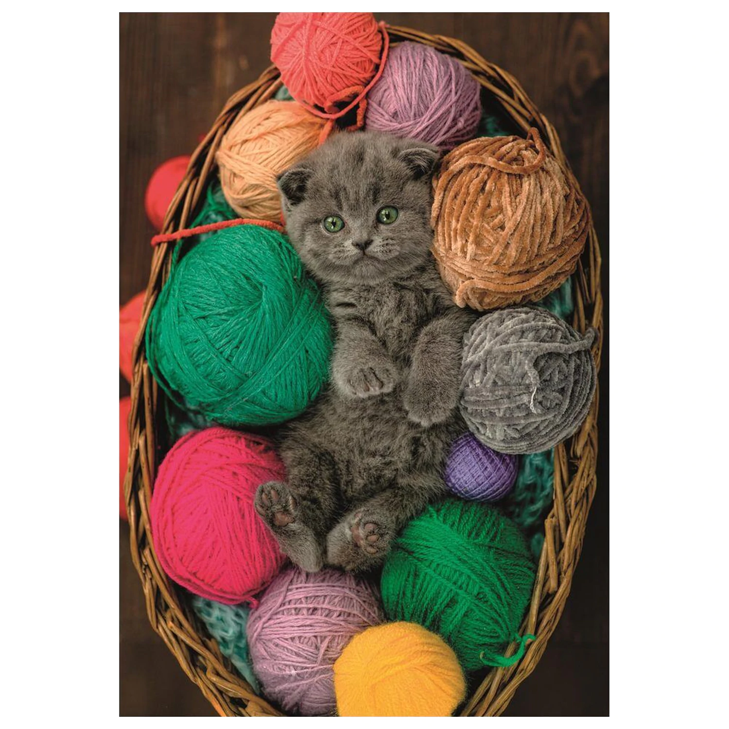 Fluffy Kitten puzzle 500db-os termékfotó