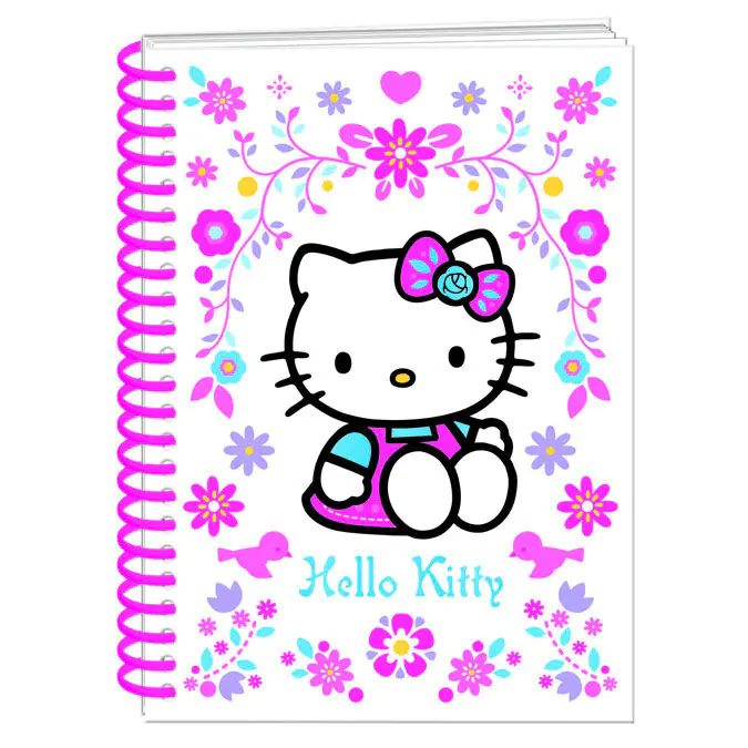Folksy Hello Kitty A5 jegyzetfüzet termékfotó