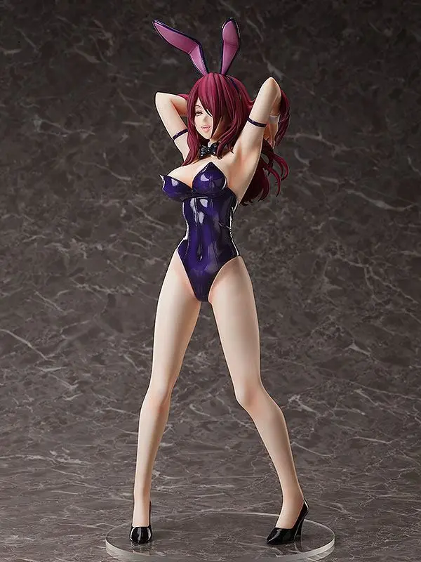 Food Wars Shokugeki no Soma 1/4 Rindo Kobayashi: Bare Leg Bunny Ver. PVC szobor figura 47 cm termékfotó