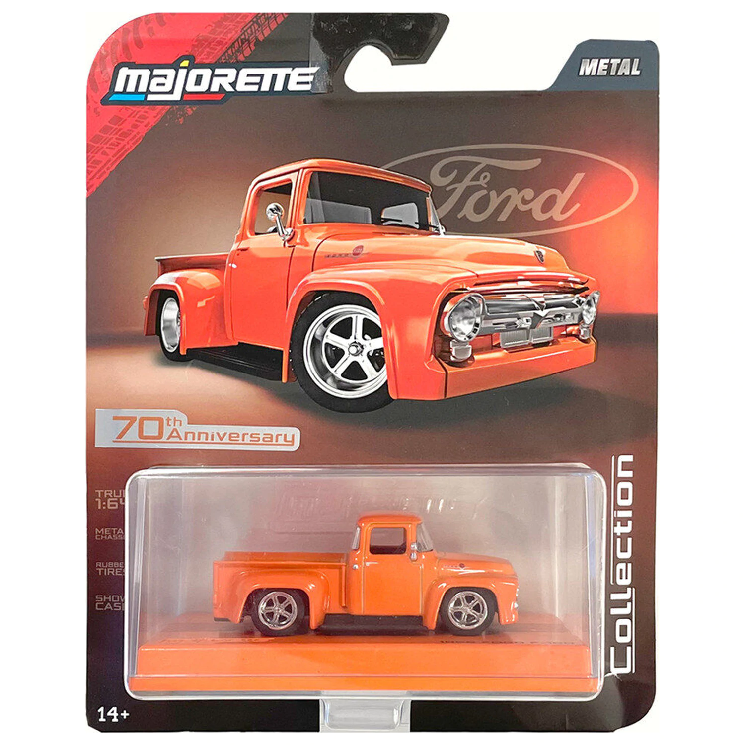 Ford F-100 1956 fém modell termékfotó