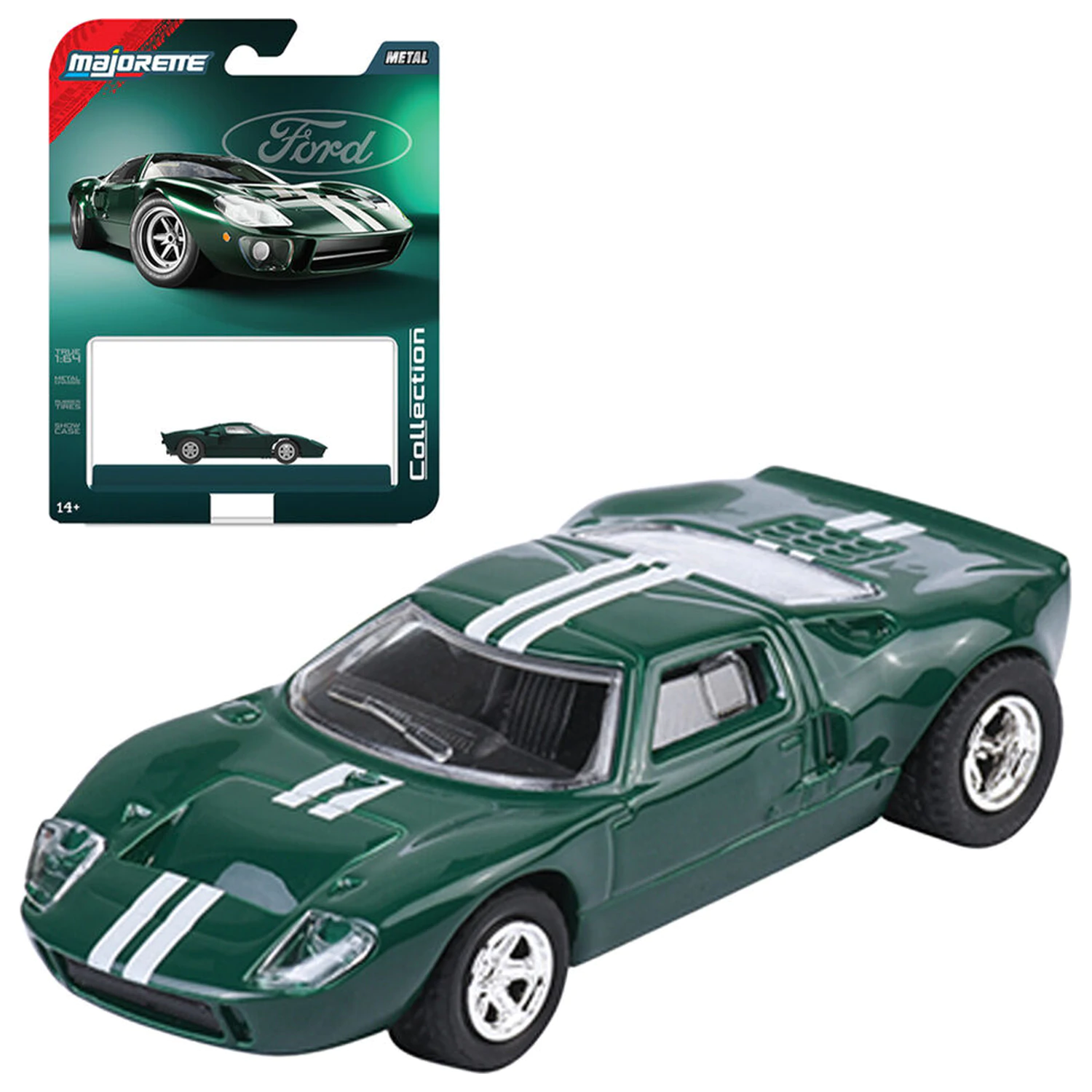 Ford GT40 MK1 1965 fém modell termékfotó