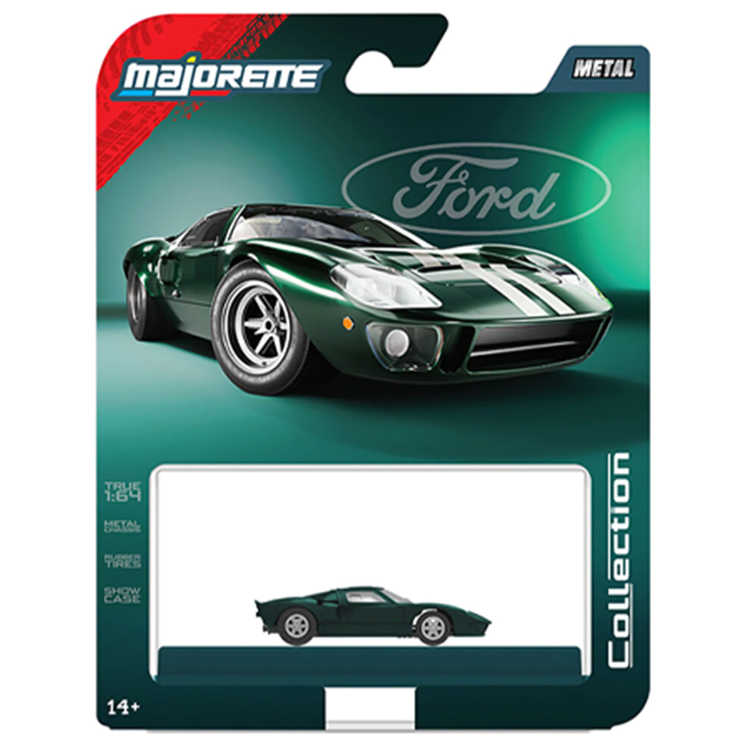 Ford GT40 MK1 1965 fém modell termékfotó