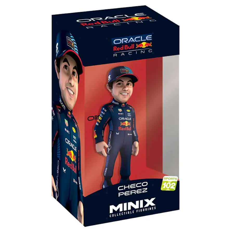 Formula 1 Checo Perez Minix figure 12cm termékfotó