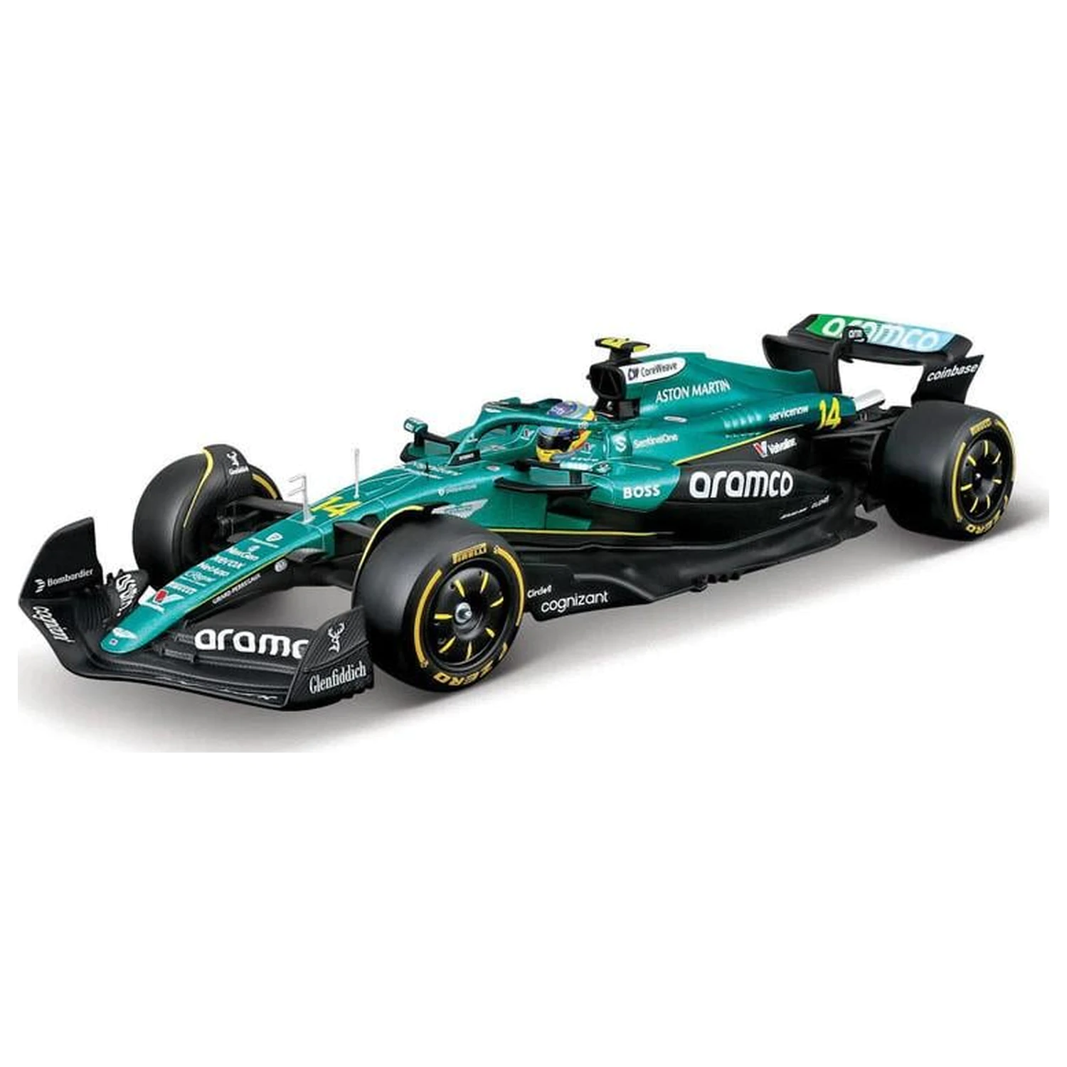 Formula 1 F1 Aston Martin AMR 25 2025 Alonso Die-cast Model 1/24 termékfotó