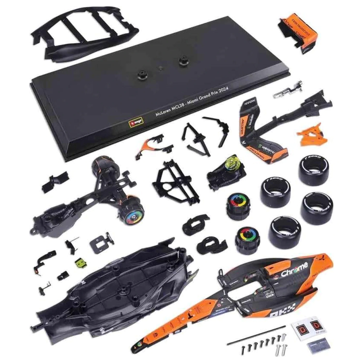 Formula 1 F1 McLaren MCL38 Lando Norris modell készlet 1:24 termékfotó
