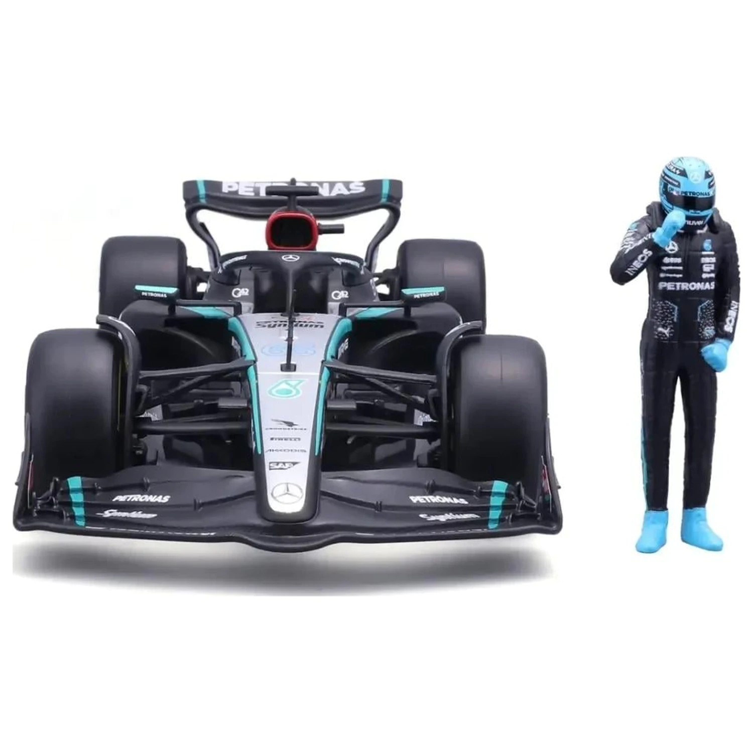 Formula 1 F1 Mercedes W15 E Perf. 2023 Russell Die-cast Model 1/24 termékfotó