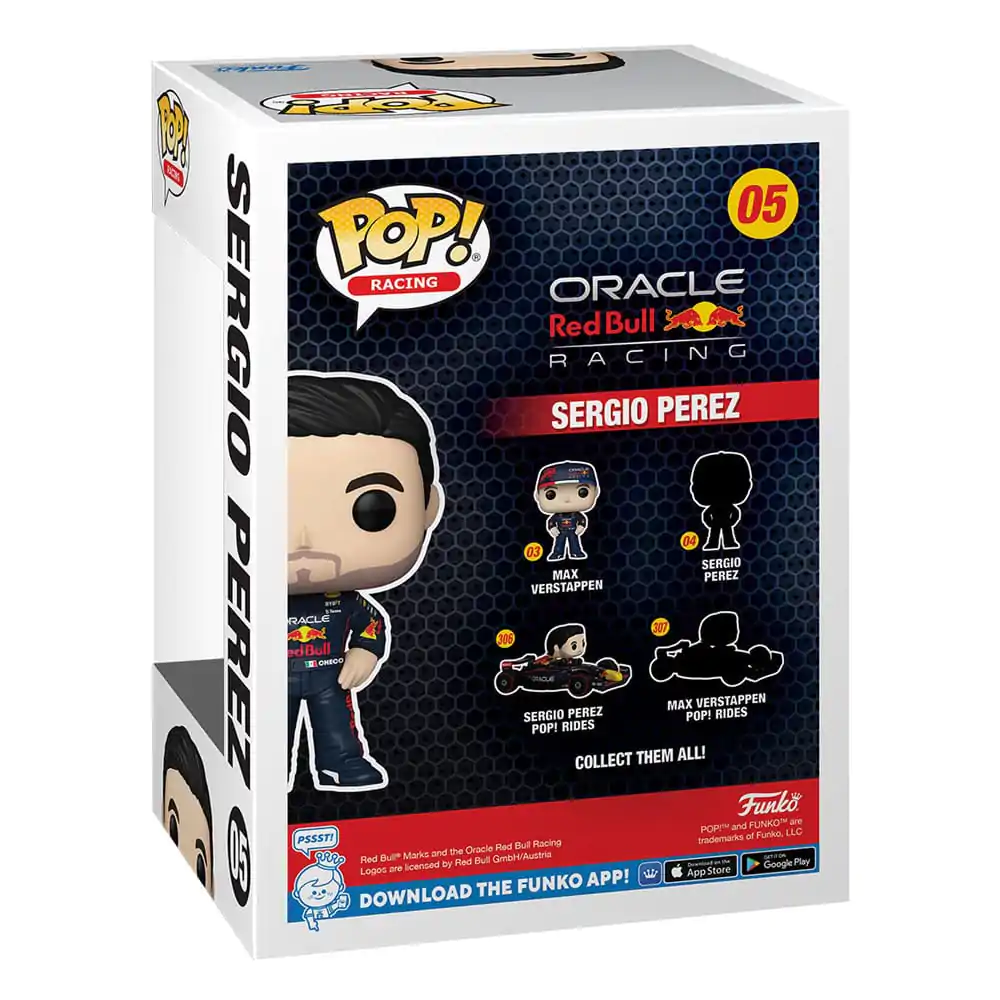 Formula 1 Funko POP! Racing Vinyl figura Sergio Perez w/helmet Exkluzív Edition 9 cm termékfotó