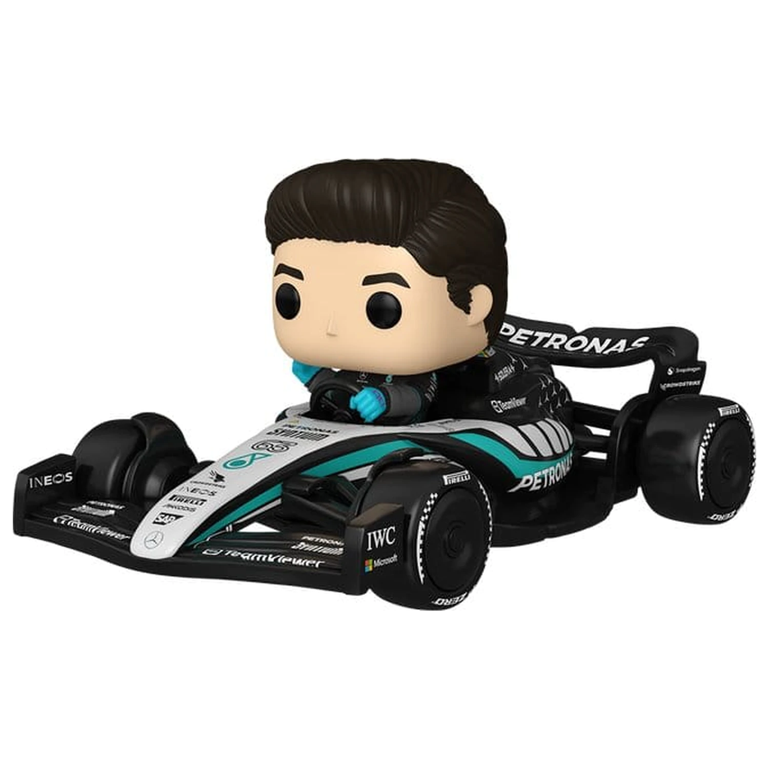 Formula 1 Funko POP! Rides Super Deluxe Vinyl figura Mercedes Benz - George Russell 15 cm termékfotó