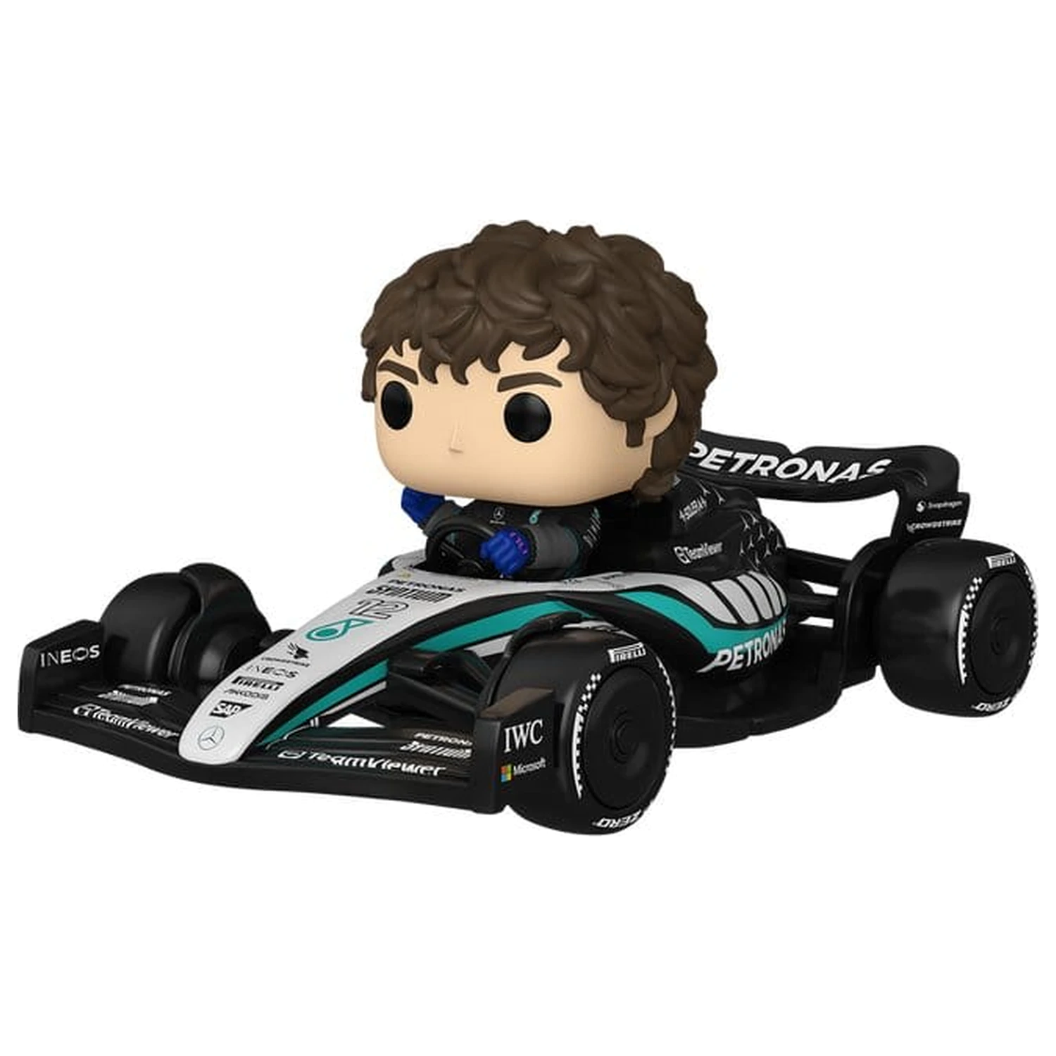 Formula 1 Funko POP! Rides Super Deluxe Vinyl figura Mercedes Benz - KIMI 15 cm termékfotó