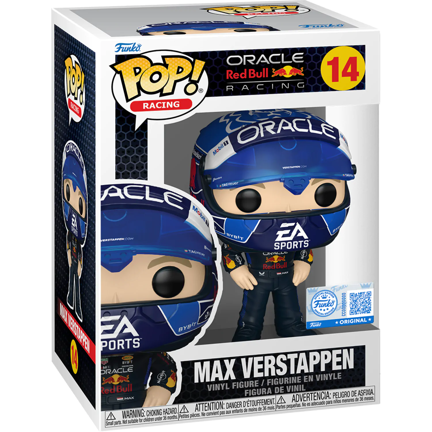 Formula 1 Funko POP! Vinyl figura Max Verstappen (USA Helmet) 9 cm termékfotó
