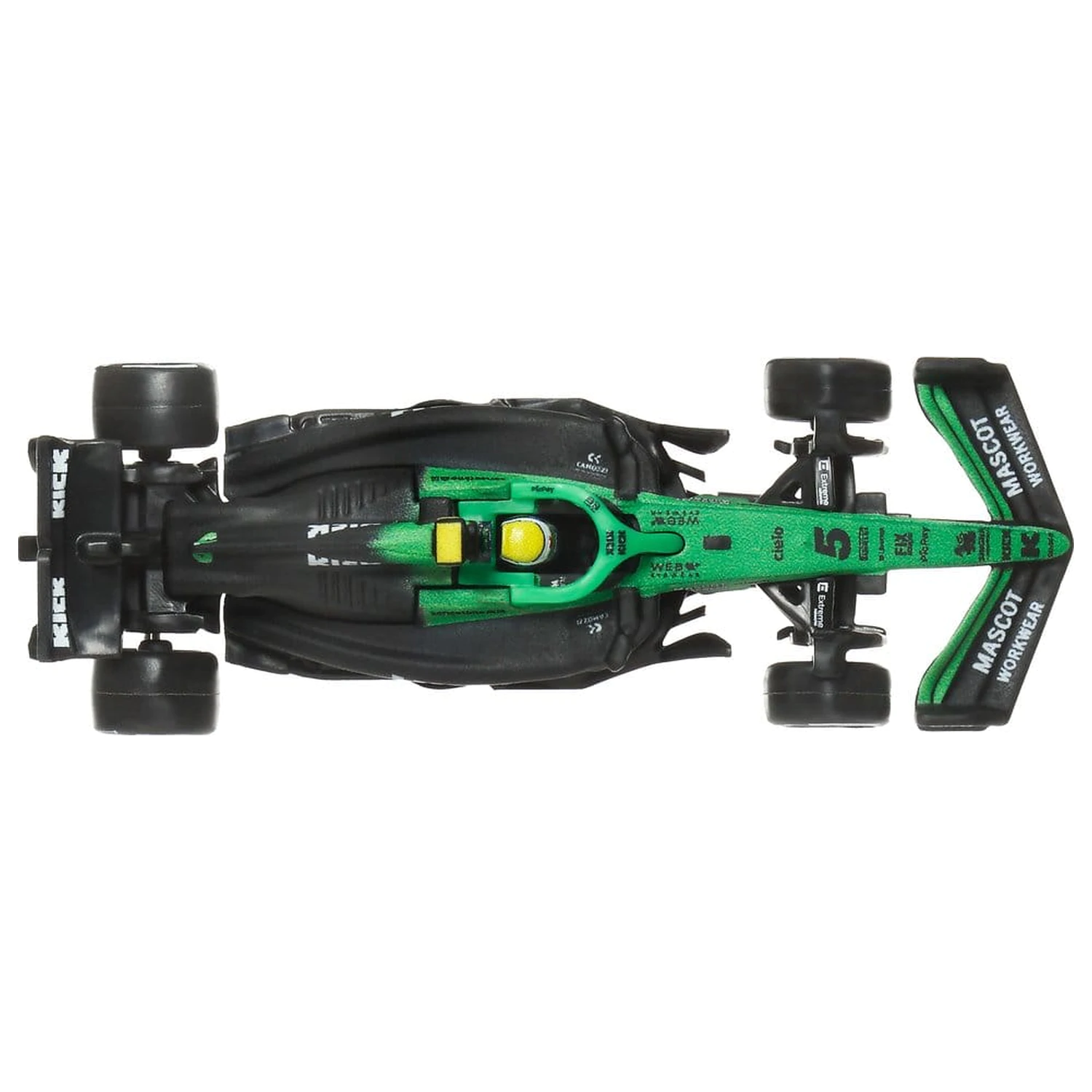 Formula 1 Hot Wheels Die-Cast 1/64 KICK Sauber Team 2 db-os autó csomag termékfotó