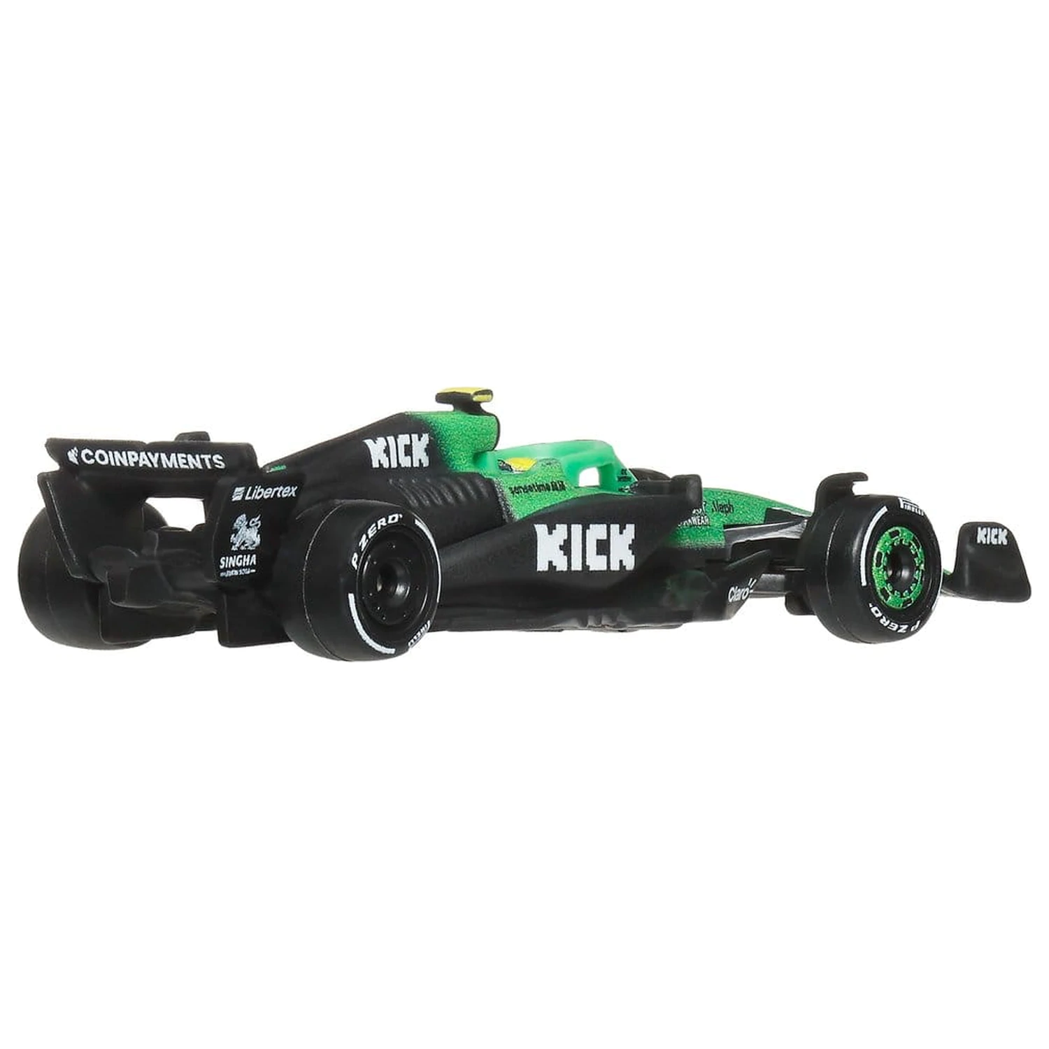 Formula 1 Hot Wheels Die-Cast 1/64 KICK Sauber Team 2 db-os autó csomag termékfotó