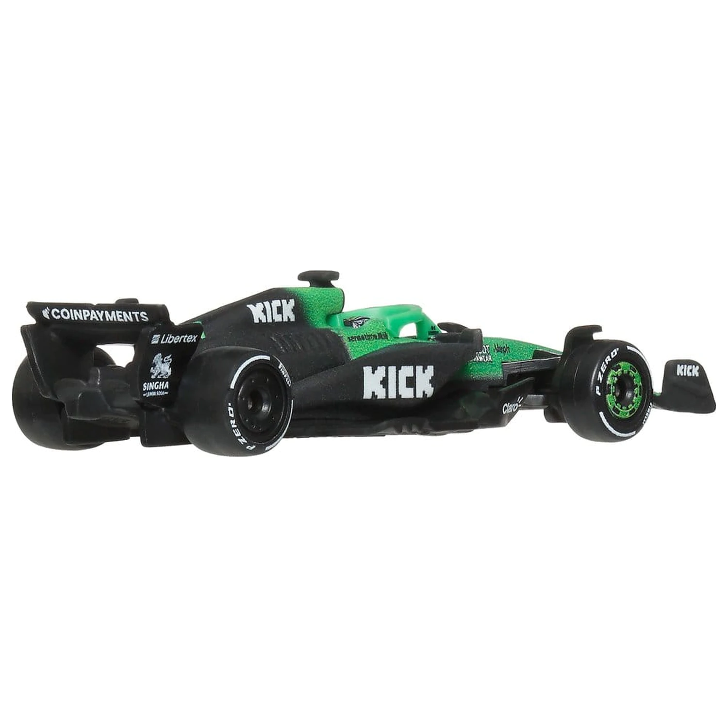 Formula 1 Hot Wheels Die-Cast 1/64 KICK Sauber Team 2 db-os autó csomag termékfotó