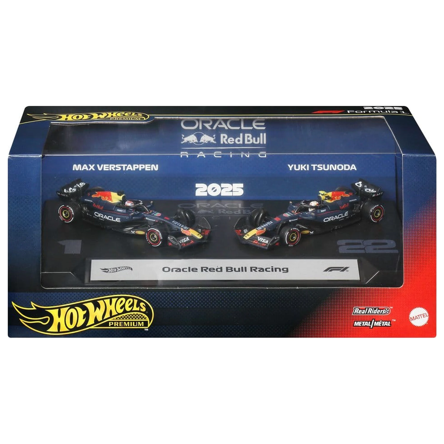 Formula 1 Hot Wheels Die-Cast 1/64 Oracle Red Bull Racing 2 db-os autó csomag termékfotó