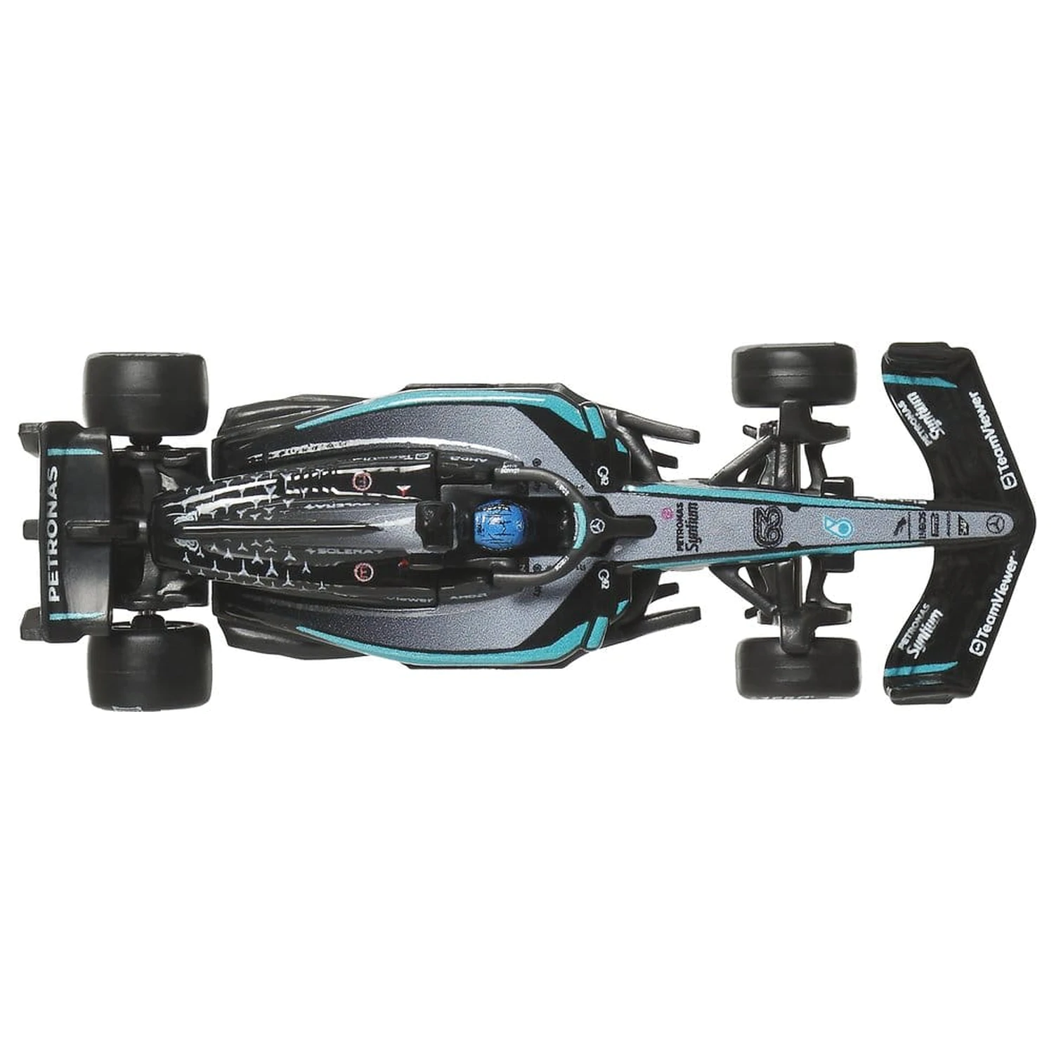 Formula 1 Hot Wheels Die-Cast 1:64 Team Mercedes-AMG PETRONAS 2 db-os jármű csomag termékfotó