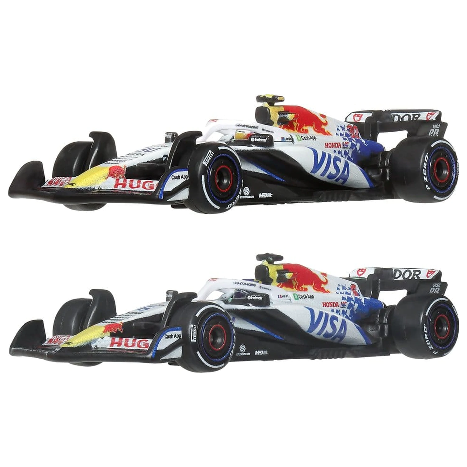 Formula 1 Hot Wheels Die-Cast 1:64 Team Visa Cash App Racing Bulls 2 db-os jármű csomag termékfotó