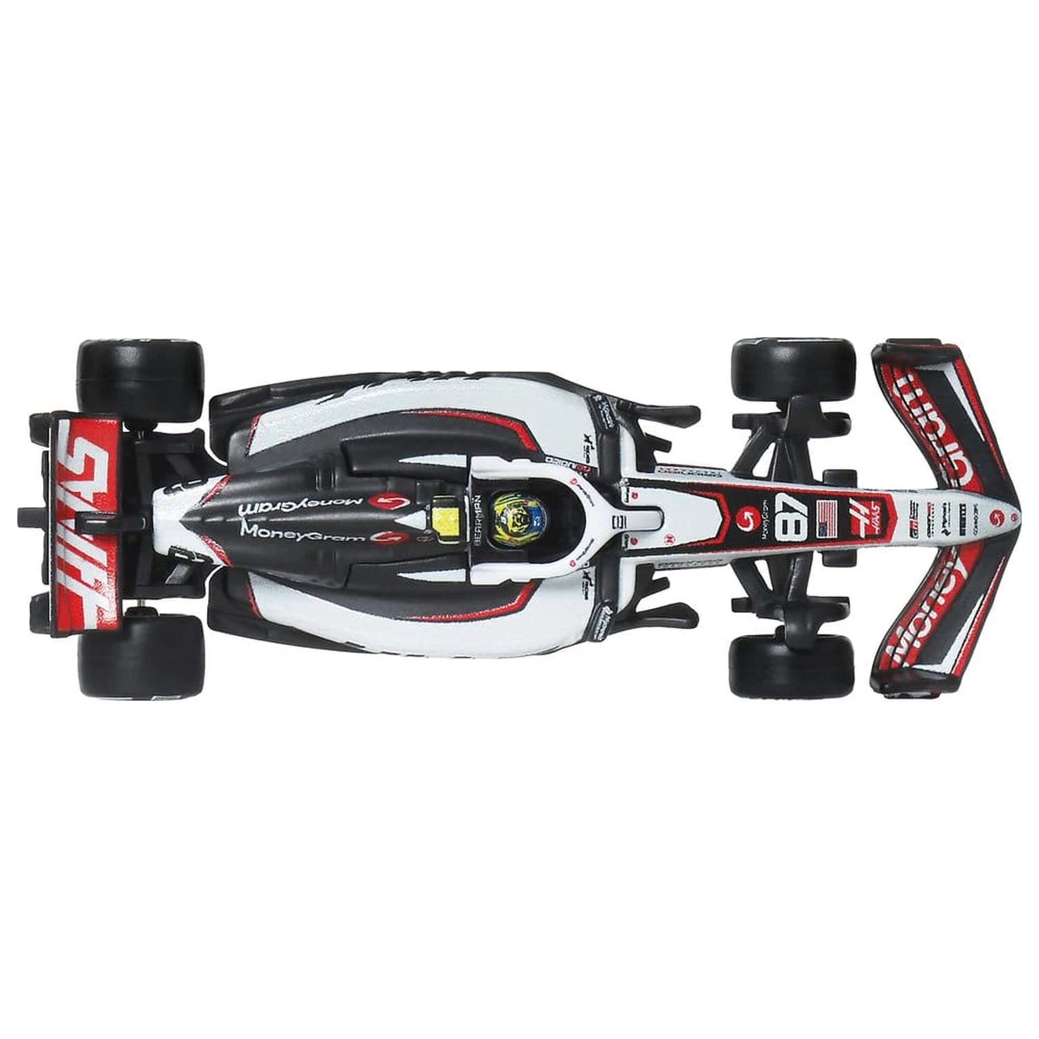 Formula 1 Hot Wheels Die-Cast jármű 1/64 MoneyGram Haas F1 Team termékfotó