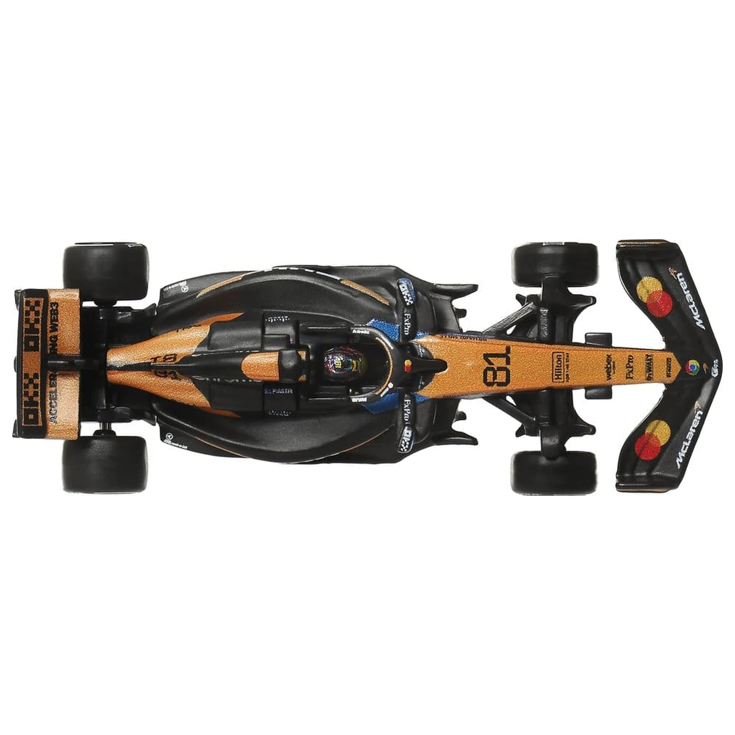 Formula 1 Hot Wheels Die-Cast jármű 1:64 Team McLaren: Driver 1 termékfotó