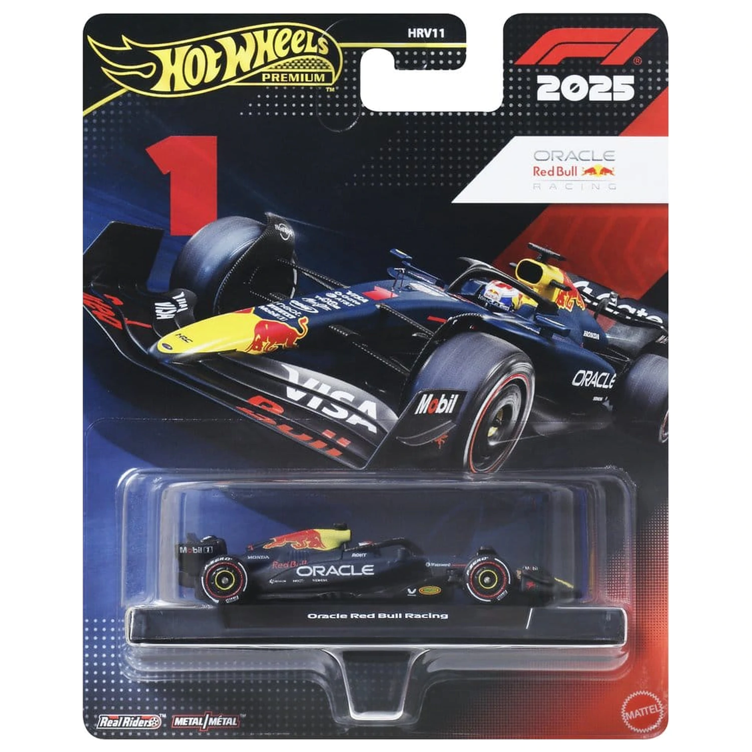 Formula 1 Hot Wheels Die-Cast jármű 1:64 Team Red Bull: Driver 1 termékfotó
