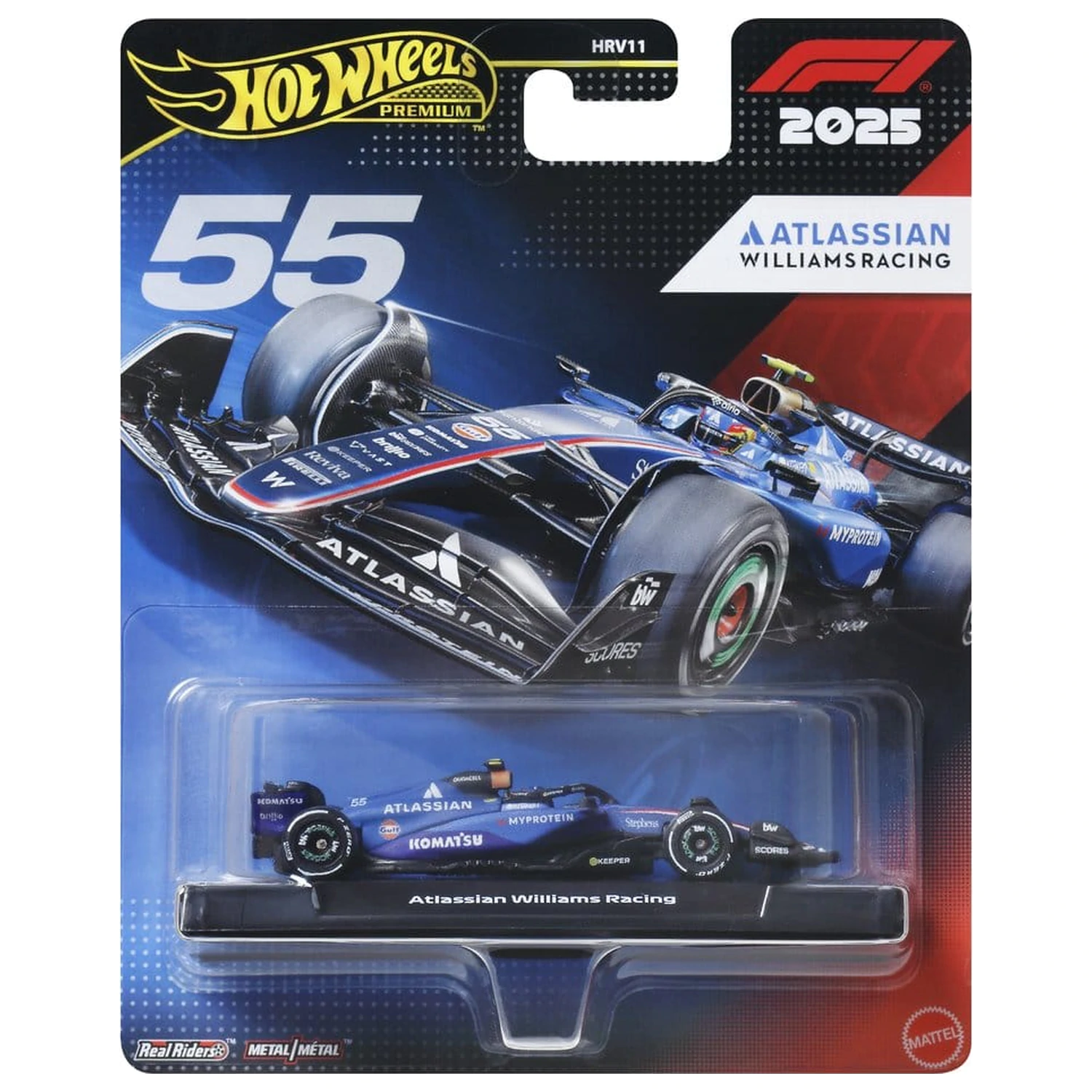 Formula 1 Hot Wheels Die-Cast jármű 1:64 Team Williams: Driver 1 termékfotó