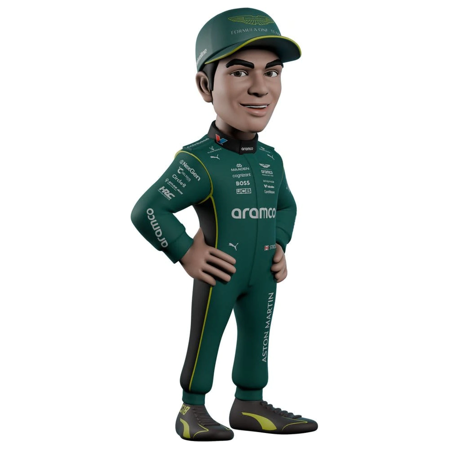 Formula 1 Minix figura Lance Stroll (Aston Martin) 12 cm termékfotó