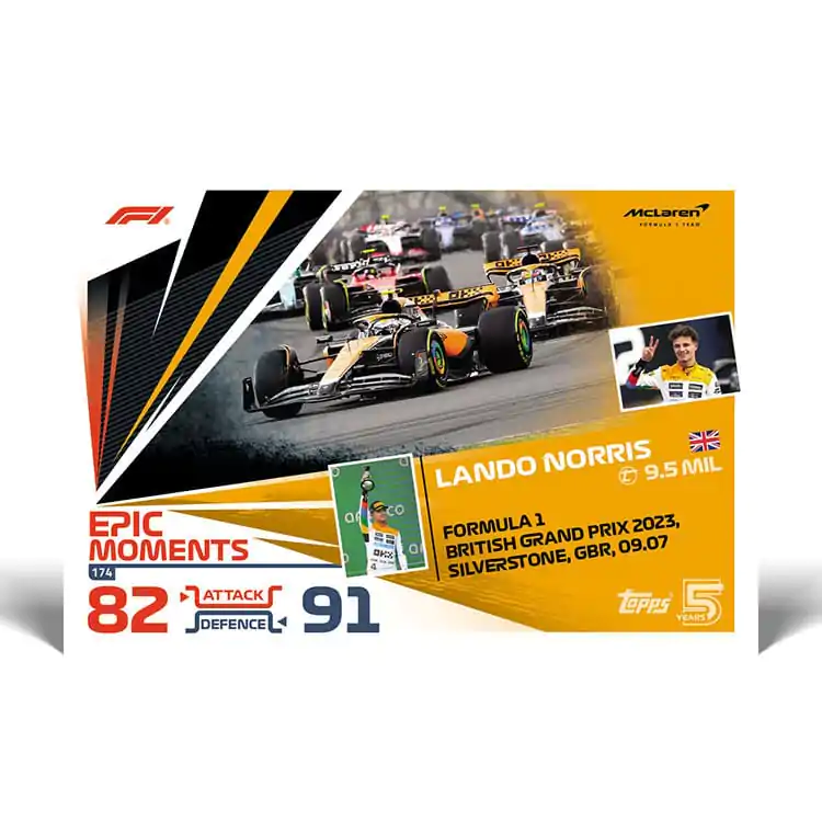 Formula 1 Turbo Attax TCG 2024 Eco Pack német nyelvű kártya csomag termékfotó