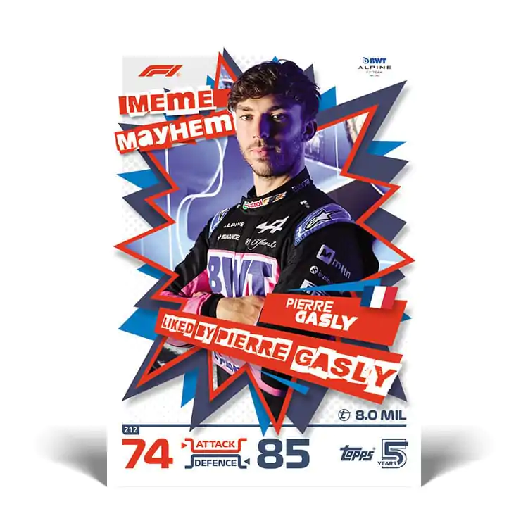 Formula 1 Turbo Attax TCG 2024 Eco Pack német nyelvű kártya csomag termékfotó