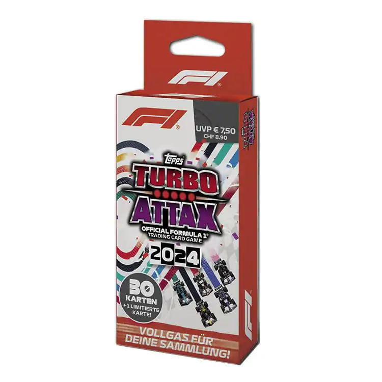 Formula 1 Turbo Attax TCG 2024 Eco Pack német nyelvű kártya csomag termékfotó