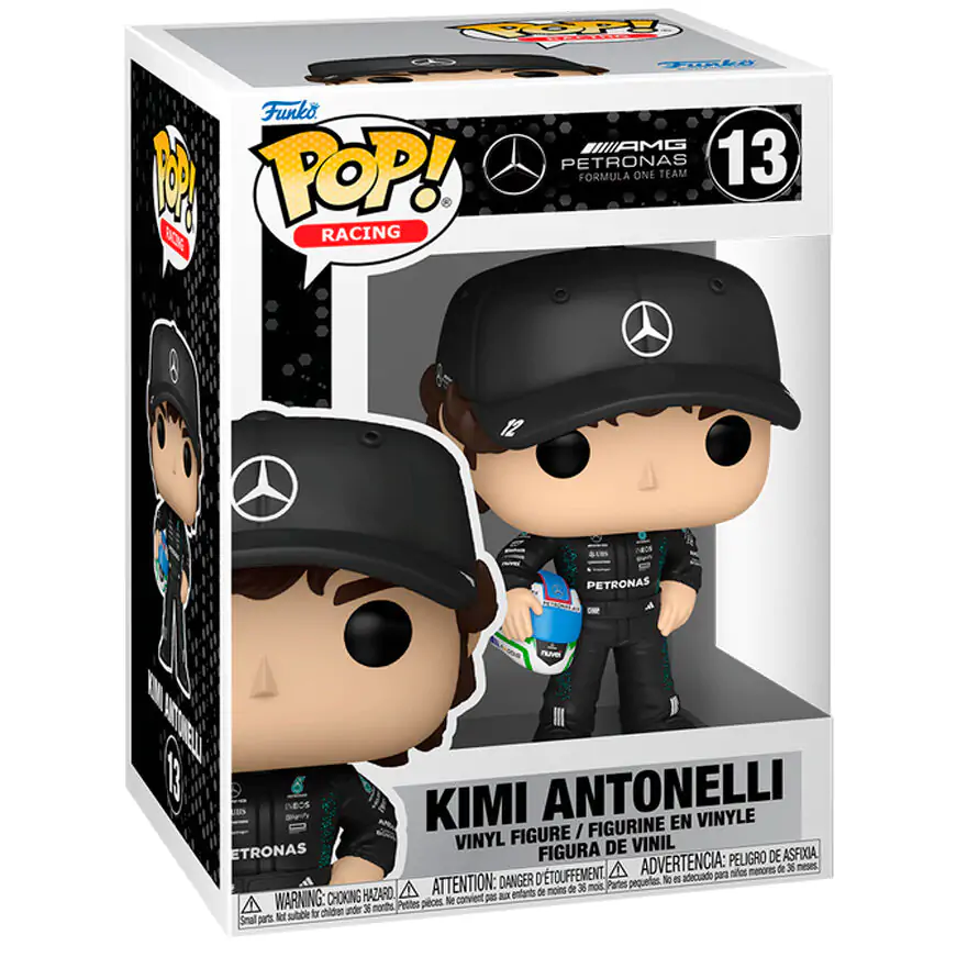 Formula One Funko POP! Racing Vinyl figura Kimi Antonelli 9 cm termékfotó