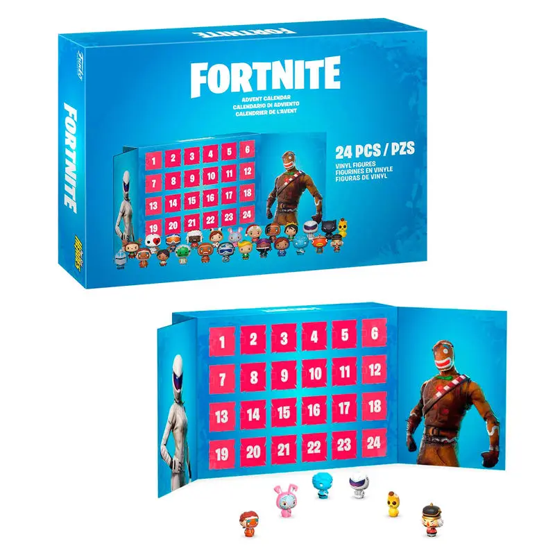 Fortnite adventi kalendárium termékfotó