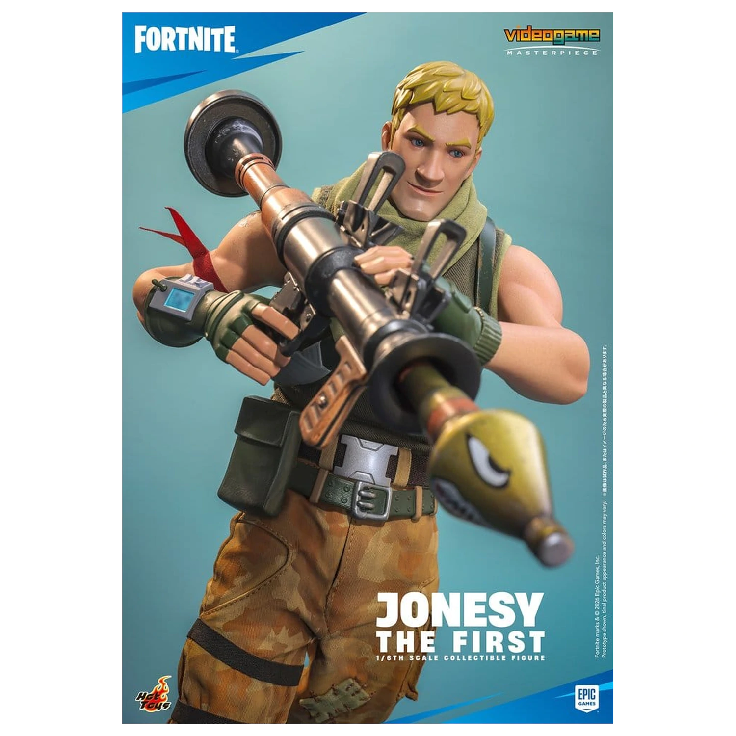 Fortnite akciófigura 1/6 Jonesy The First 32 cm termékfotó