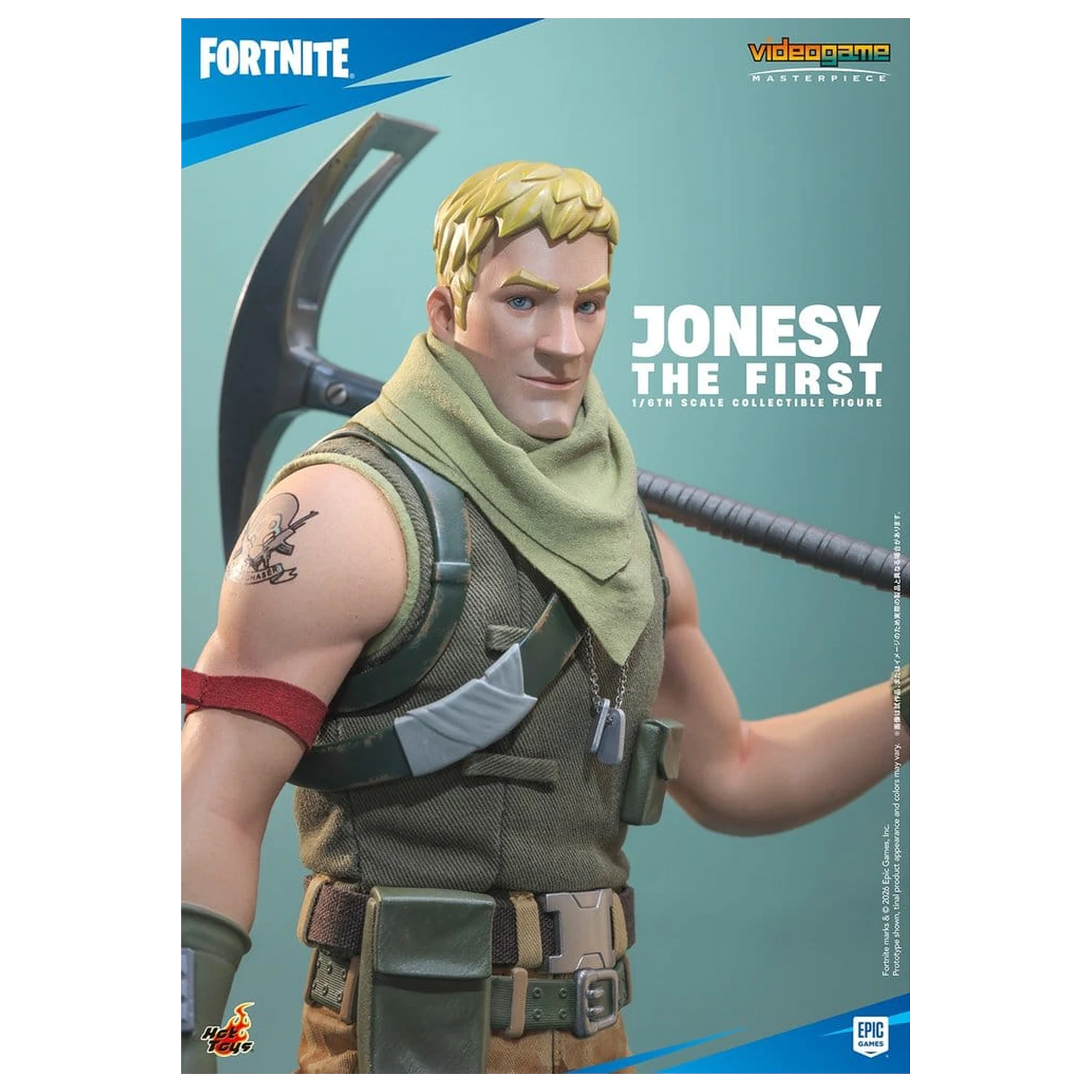 Fortnite akciófigura 1/6 Jonesy The First 32 cm termékfotó