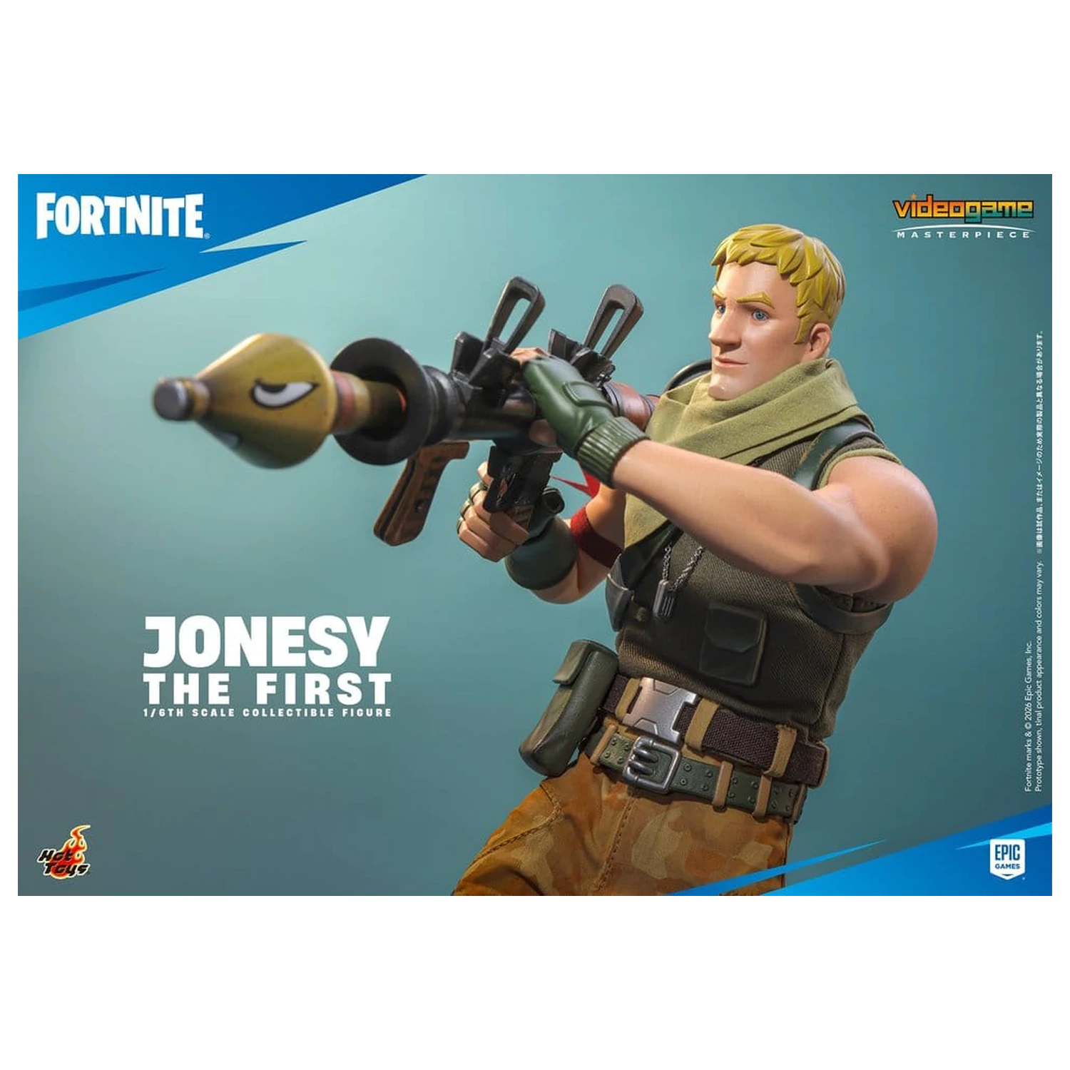 Fortnite akciófigura 1/6 Jonesy The First 32 cm termékfotó
