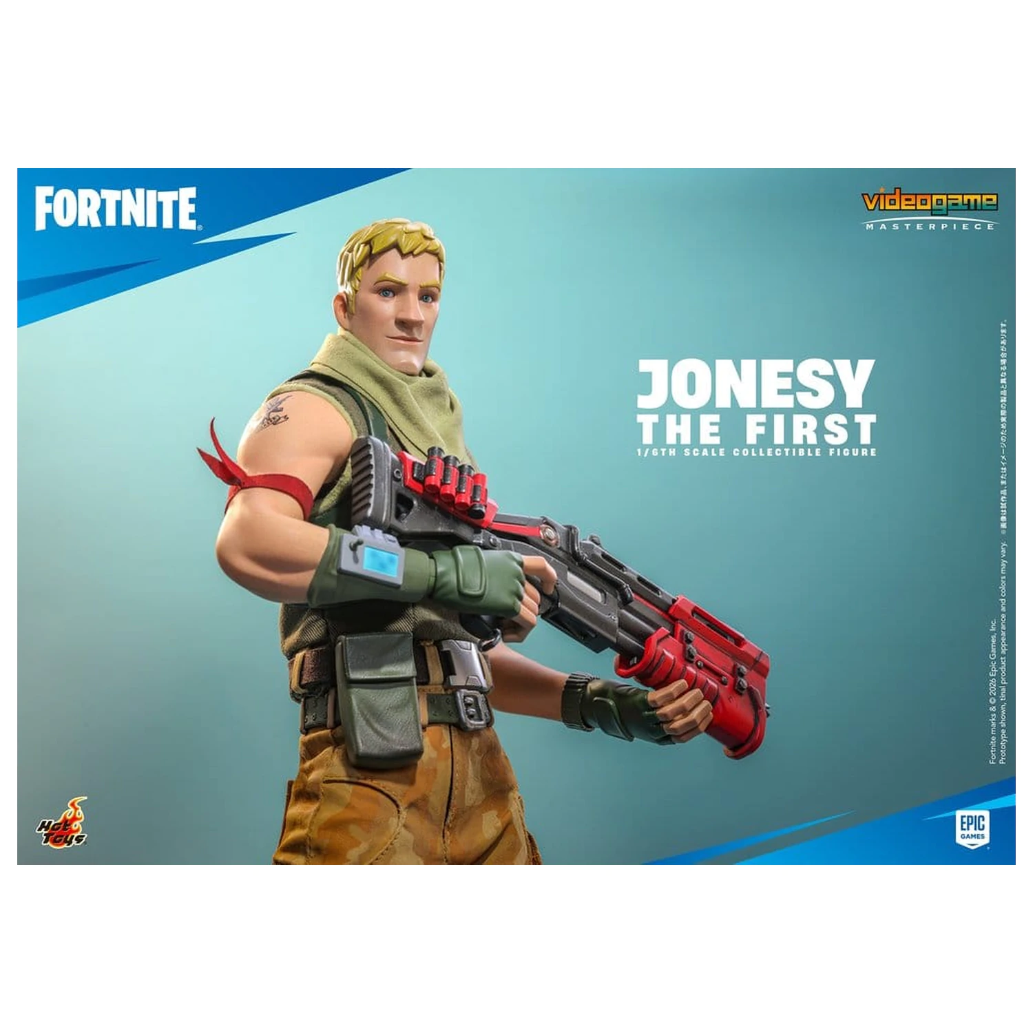 Fortnite akciófigura 1/6 Jonesy The First 32 cm termékfotó