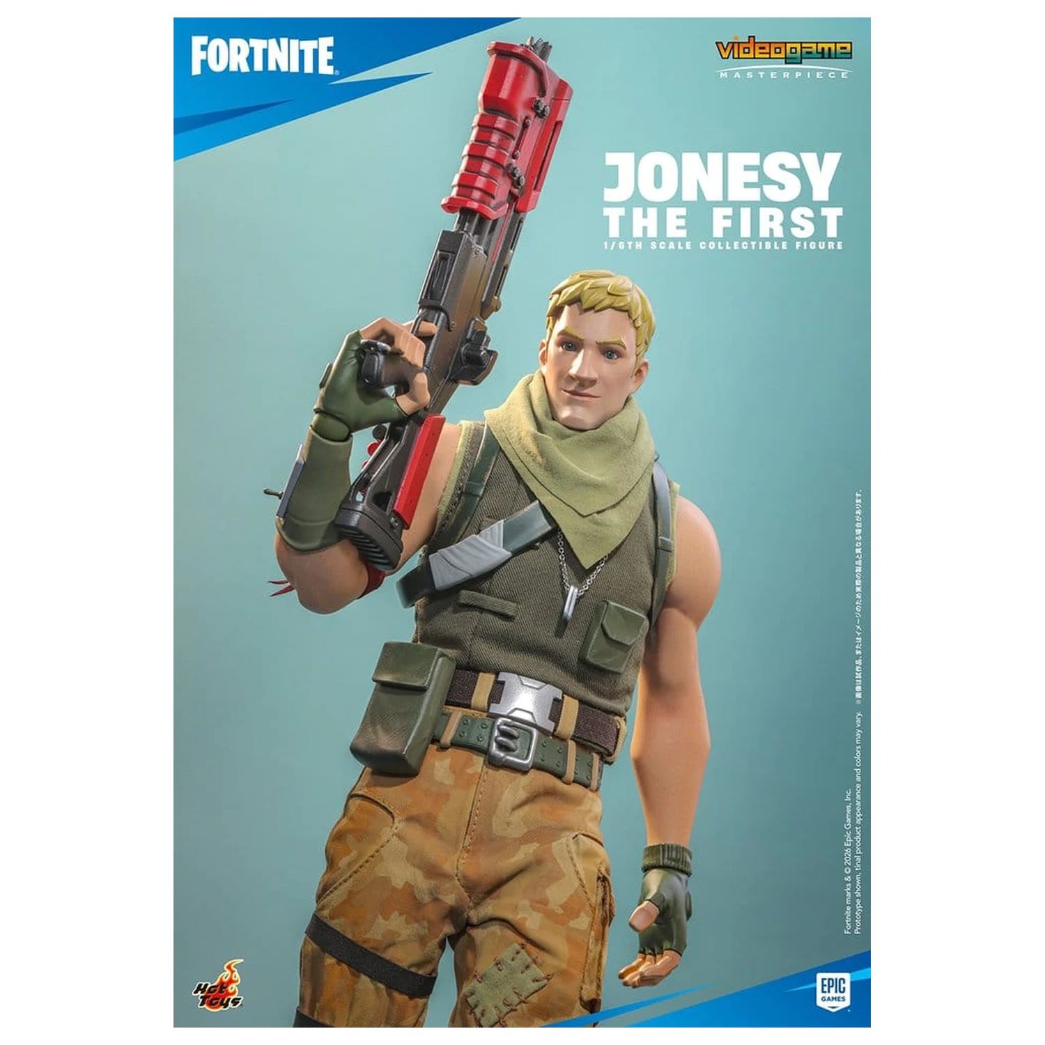 Fortnite akciófigura 1/6 Jonesy The First 32 cm termékfotó
